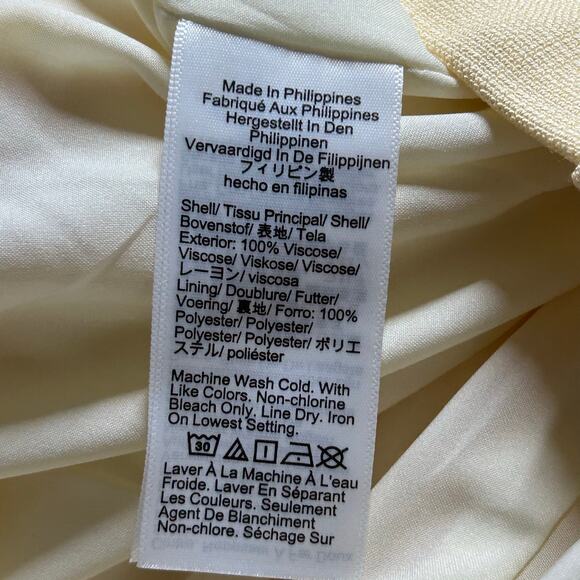 J. Crew Cuffed Wide Leg Yellow Trouser in Luster Canvas 14 New with Small Flaw - Picture 10 of 11